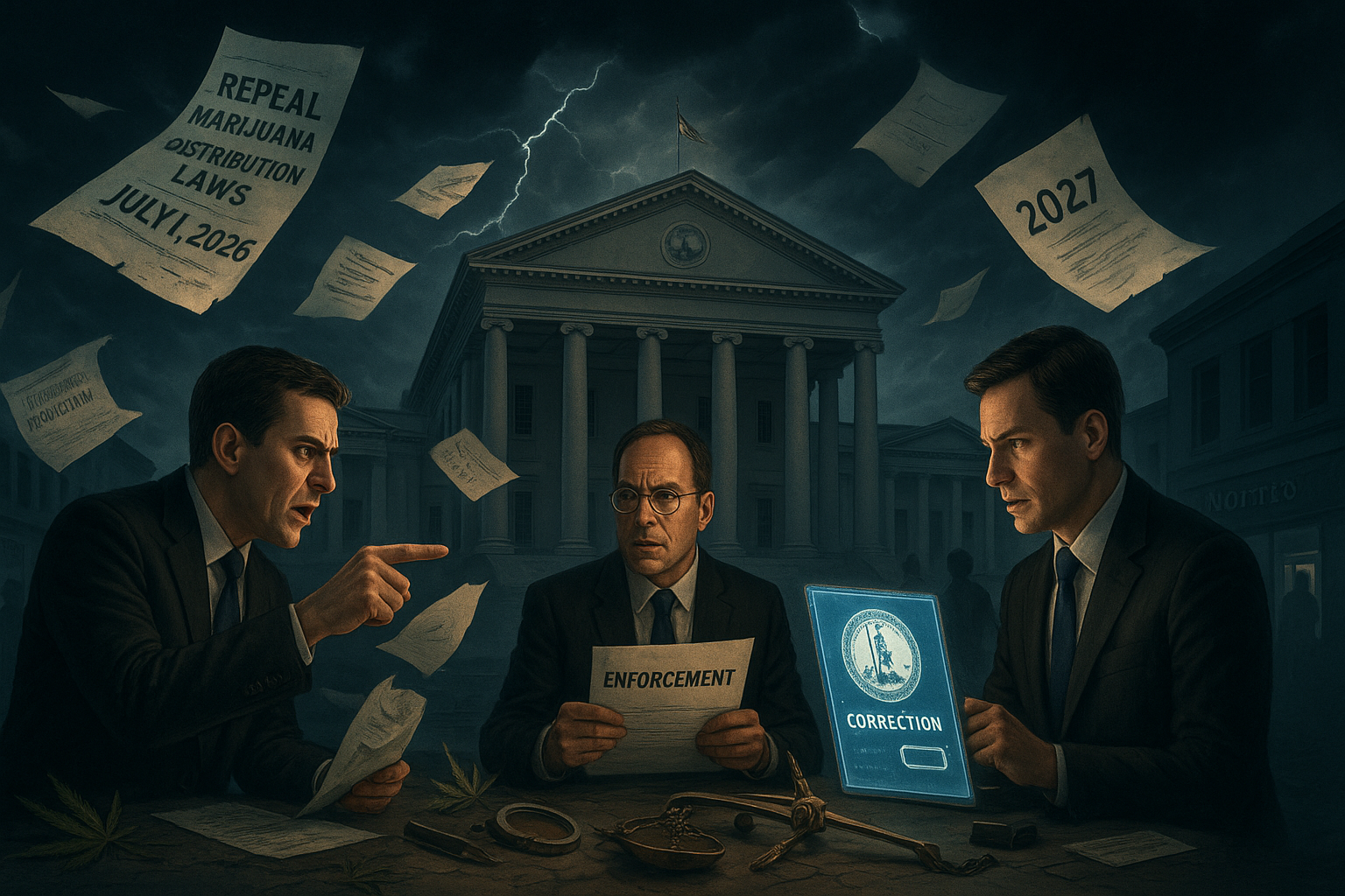 Virginia Budget Error Puts Cannabis Enforcement in Legal Limbo