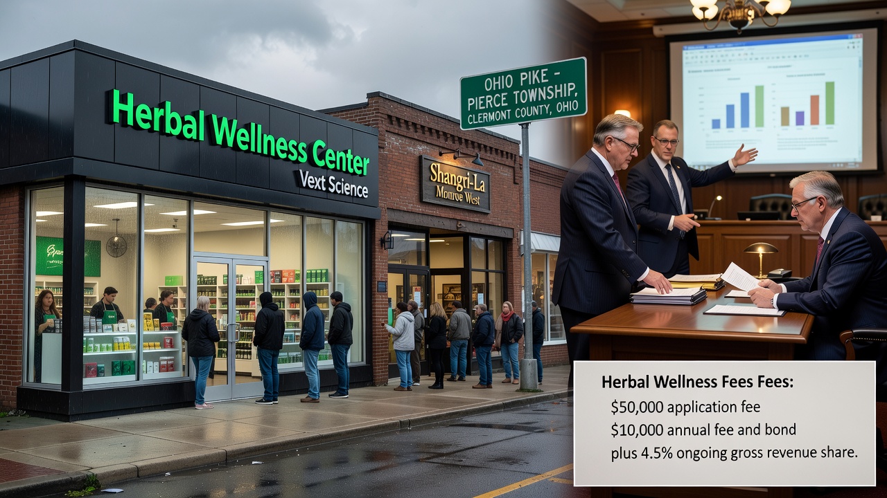 Dispensary Operator Sues Ohio Township Over Permit Fees