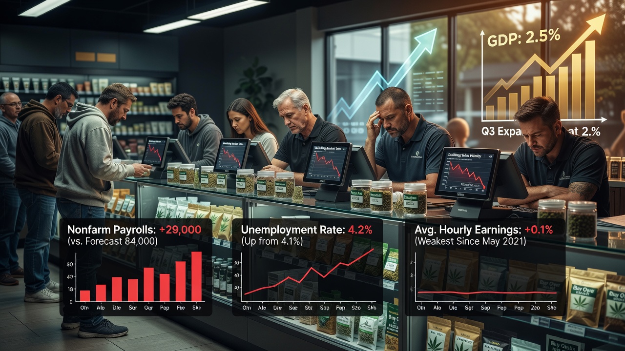 Weak Jobs Report Signals Caution Ahead for Cannabis Retailers
