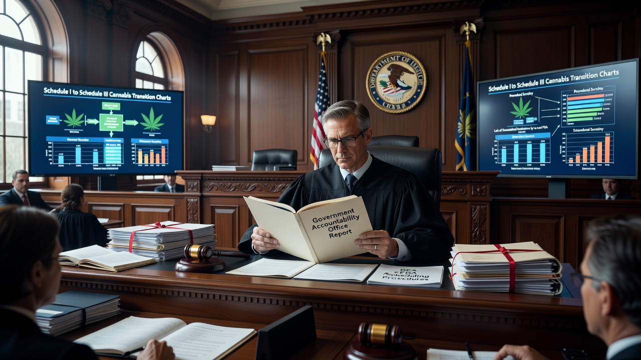 DEA Judge Pauses Rescheduling Hearings Over Watchdog Report