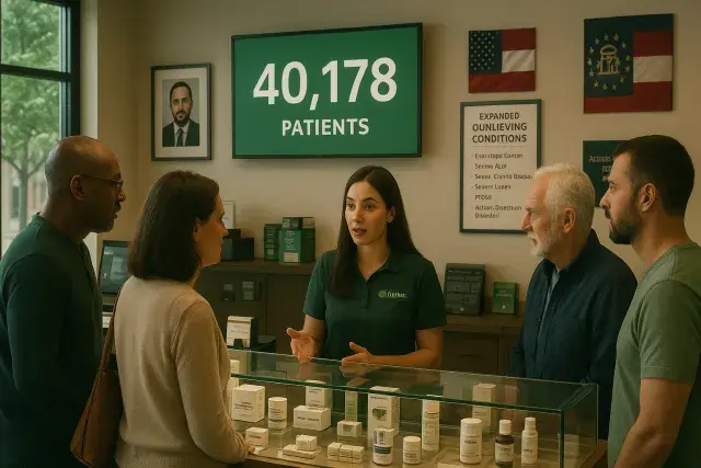 Georgia's Medical Cannabis Rule Change Pushes Registry Past 40,000 Patients
